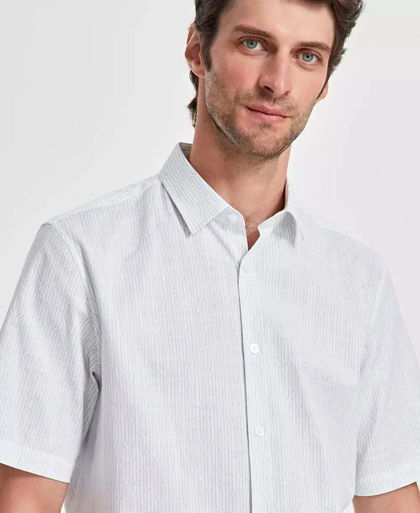 Alfani Men's Lenny Maze Short-Sleeve Shirt, Created for Macy's 4