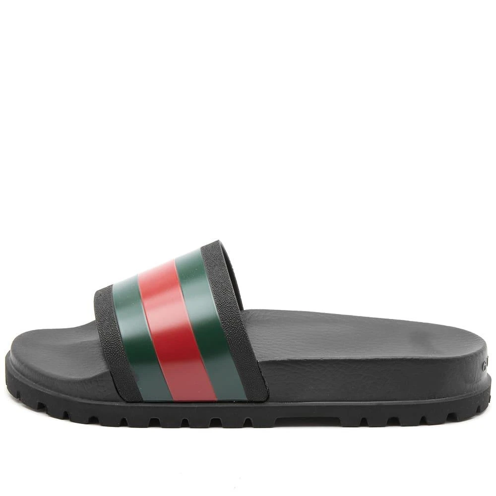 Gucci Gucci Pursuit Trek Web Rubber Slide 2