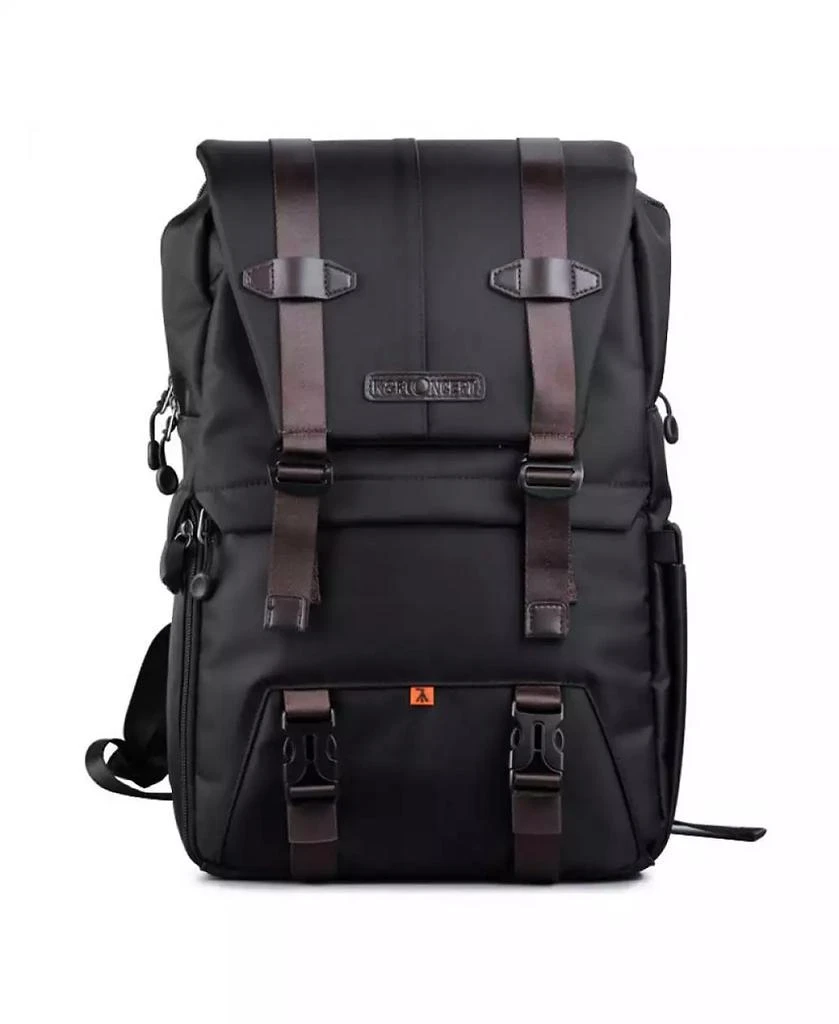 K&F Concept Multi-Functional Waterproof Camera Travel Backpack with Tripod Holder and Laptop Compartment, Large