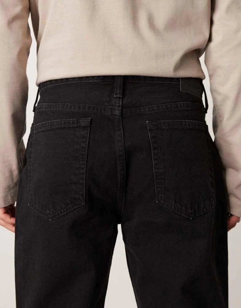 Abercrombie & Fitch Abercrombie & Fitch lightweight loose fit jeans in black 4