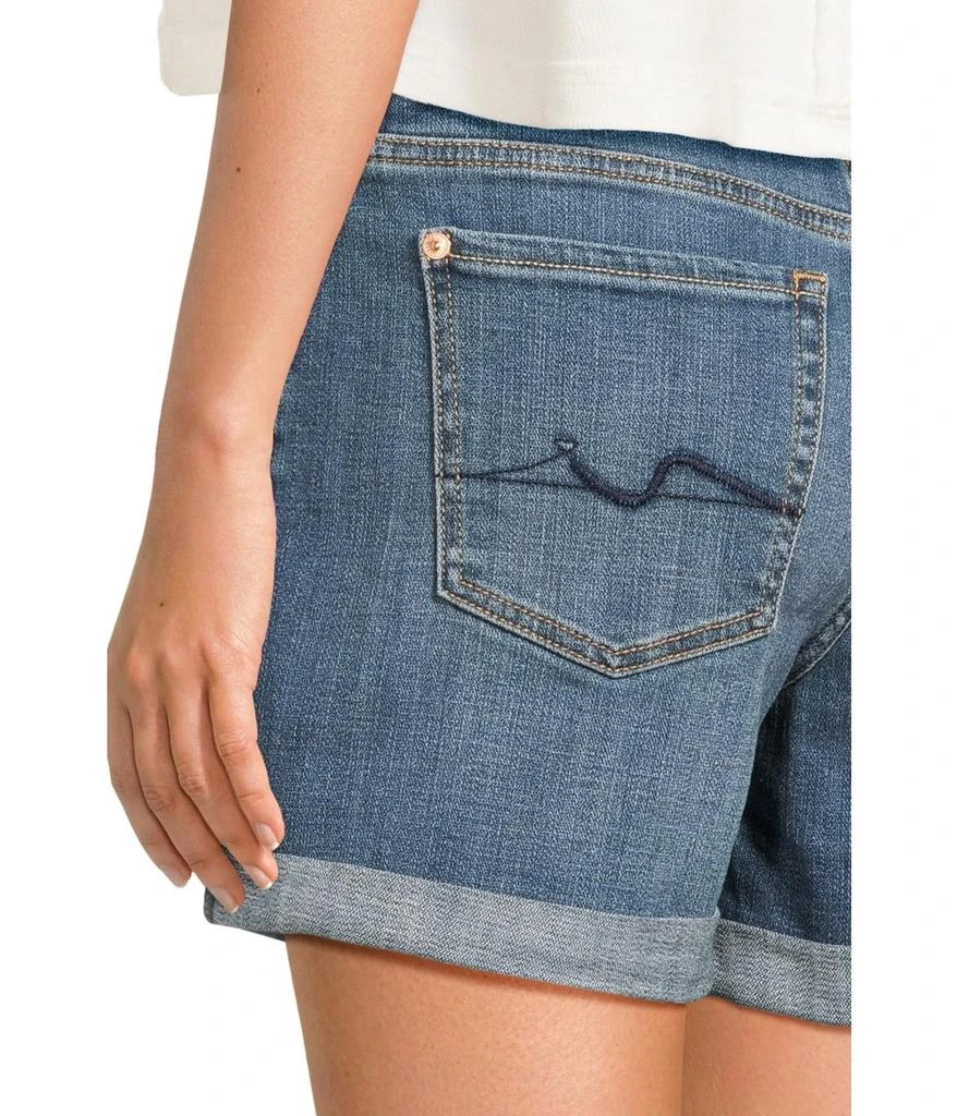 7 For All Mankind Mid Roll Shorts 4