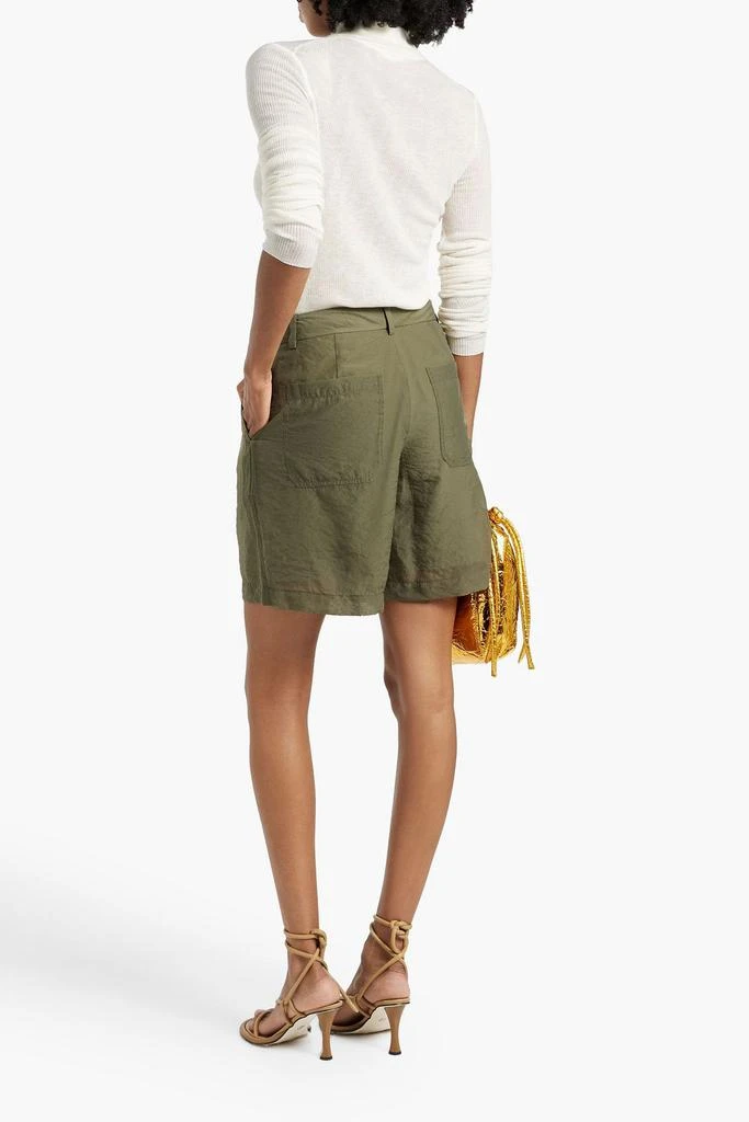 Helmut Lang Cupro-blend shorts 3