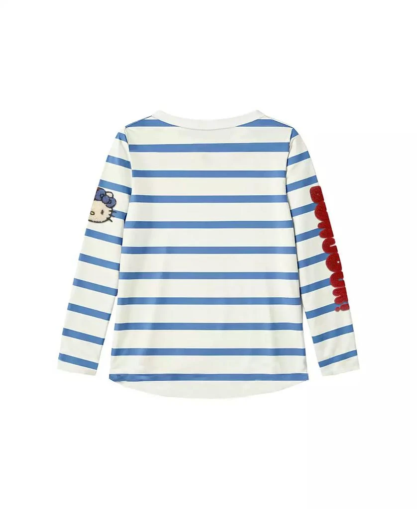 Hello Kitty Toddler and Little Girls 3-Piece Top, Hat and Jumper Set 3