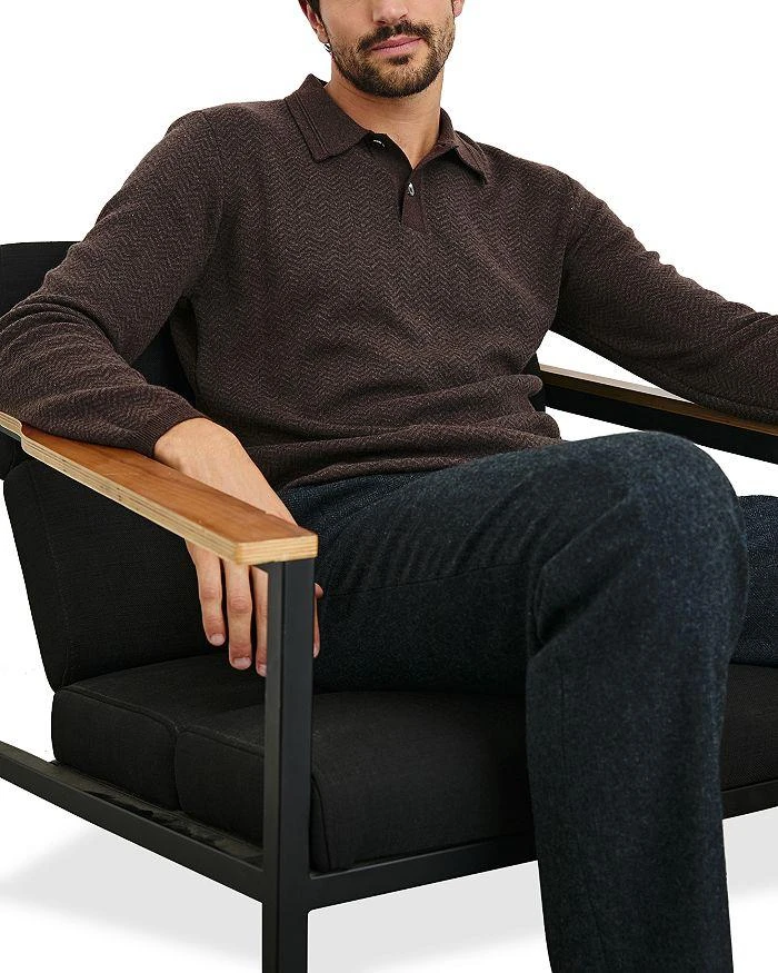 Rails Herrington Textured Polo Sweater 4