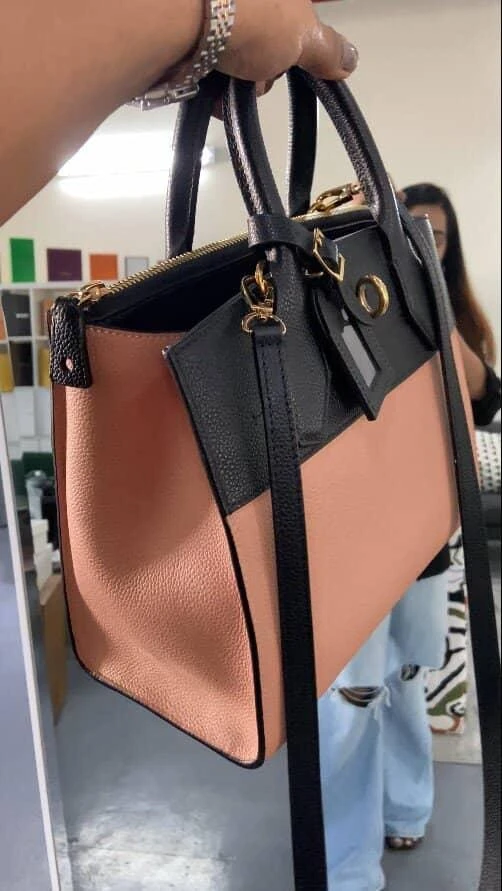 Louis Vuitton Louis Vuitton Pink/Black Leather City Steamer PM Bag 2