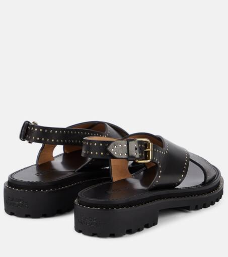 サンダル・ミュール ISABEL MARANT Baem studded leather sandals Isabel Marant Baem studded leather sandals - Sandals