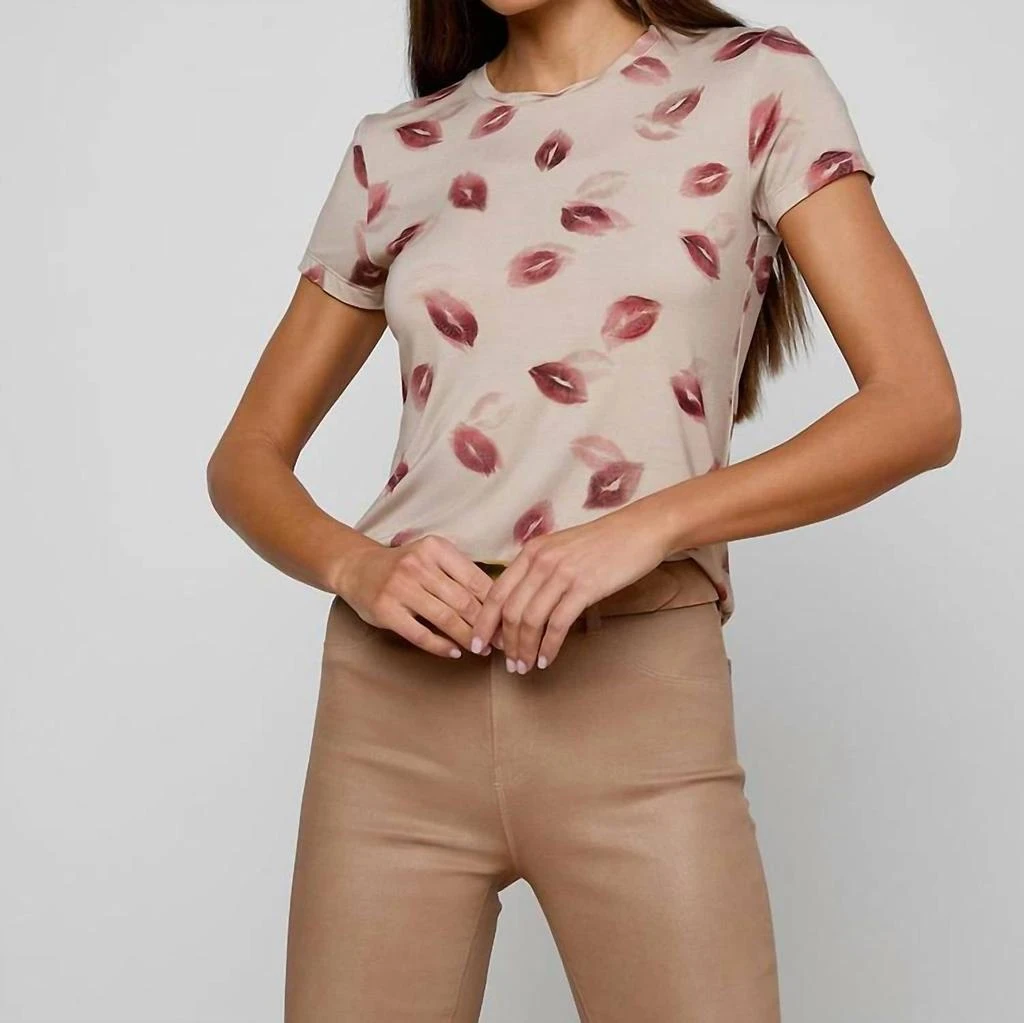 L'Agence L'Agence - Ressi Fitted Tee 3