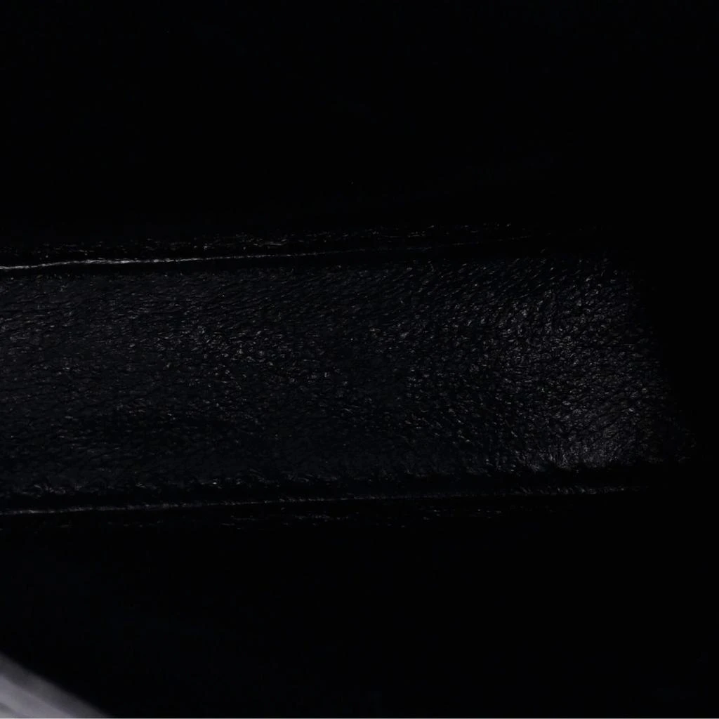 Yves Saint Laurent Cassandra Top Handle Bag Crocodile Embossed Leather Mini 5