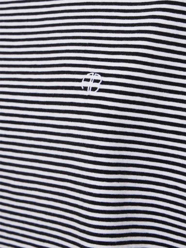 ANINE BING Bo Striped Cotton T-shirt 3