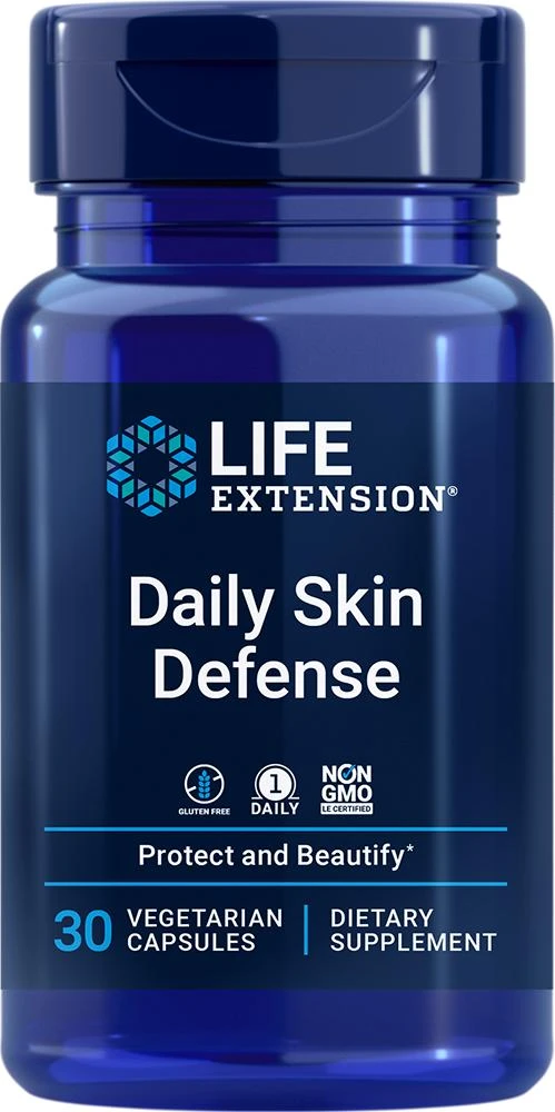 Life Extension Life Extension Daily Skin Defense (30 vegetarian capsules) 1