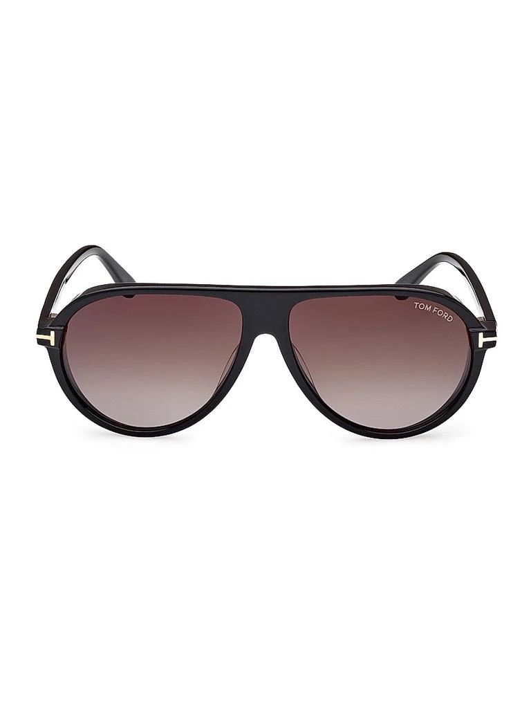 Tom Ford Marcus 60MM Pilot Sunglasses 2
