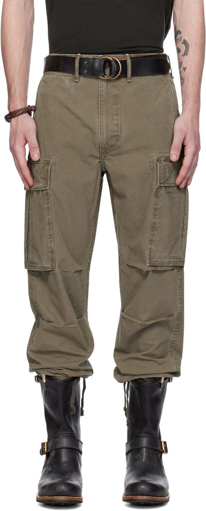 RRL Green Surplus Cargo Pants