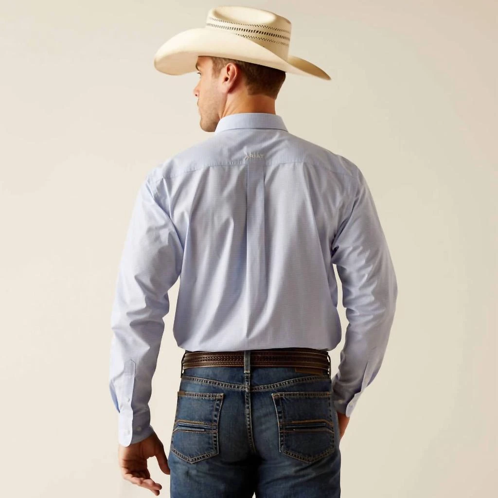 Ariat Pro Series Dabney Classic Fit Shirt In Light Blue 2