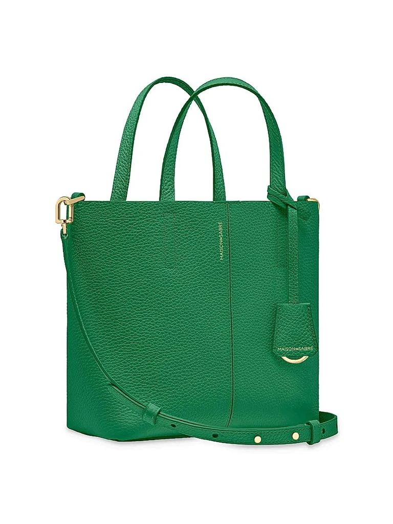 Maison de Sabre Small Leather Soft Tote 4