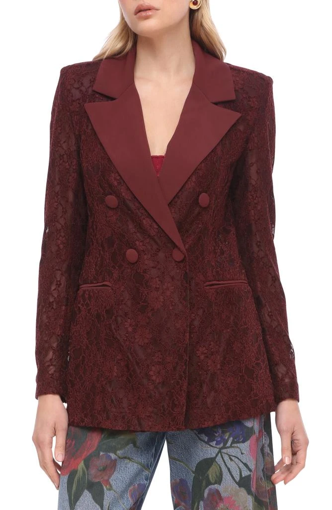 Avec Les Filles Lace Blazer