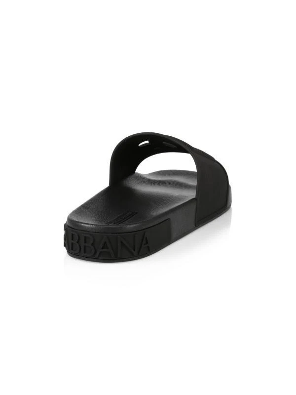 Dolce & Gabbana Logo Pool Slides 3