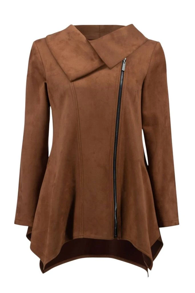JOSEPH RIBKOFF Joseph Ribkoff - Faux Suede Jacket 4