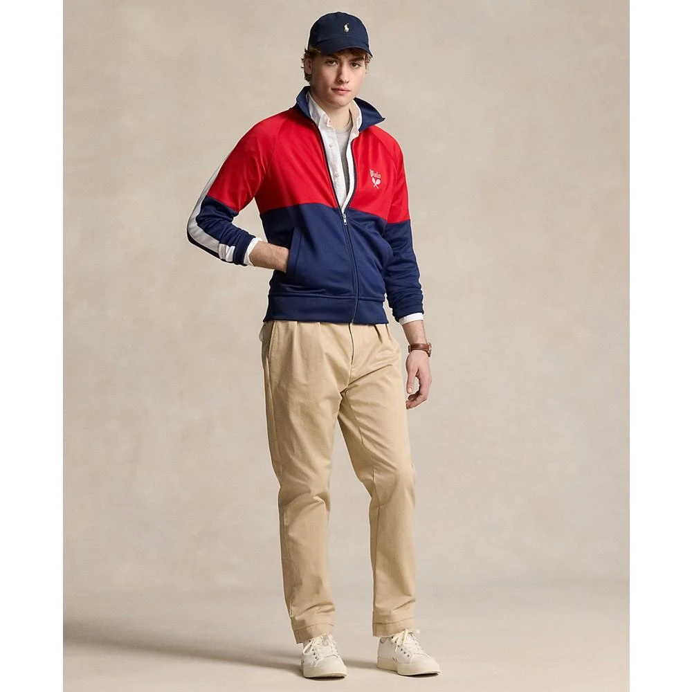 Ralph Lauren Men's Embroidered Fleece Track Jacket 4