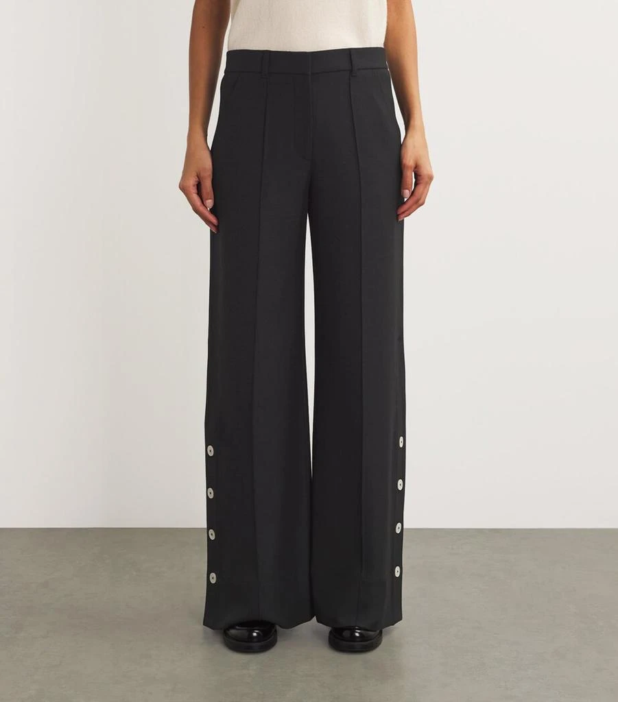 ME+EM Button-Cuff Wide-Leg Trousers 3