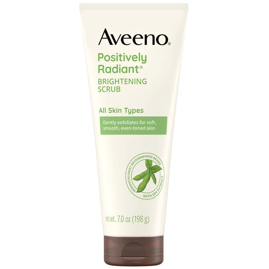 Aveeno Positively Radiant Brightening & Exfoliating Face Scrub 1