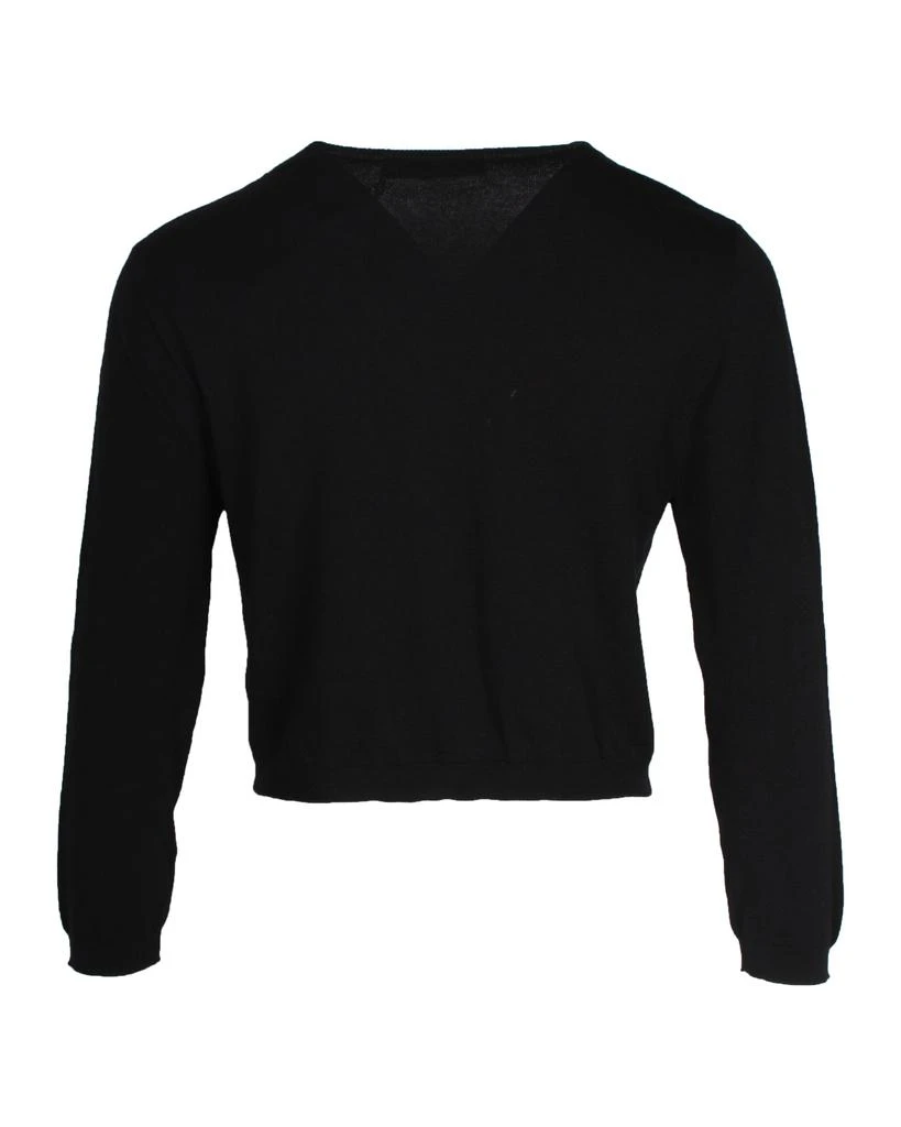 Max Mara Weekend Max Mara Weekend Cropped Cardigan in Black Viscose 3