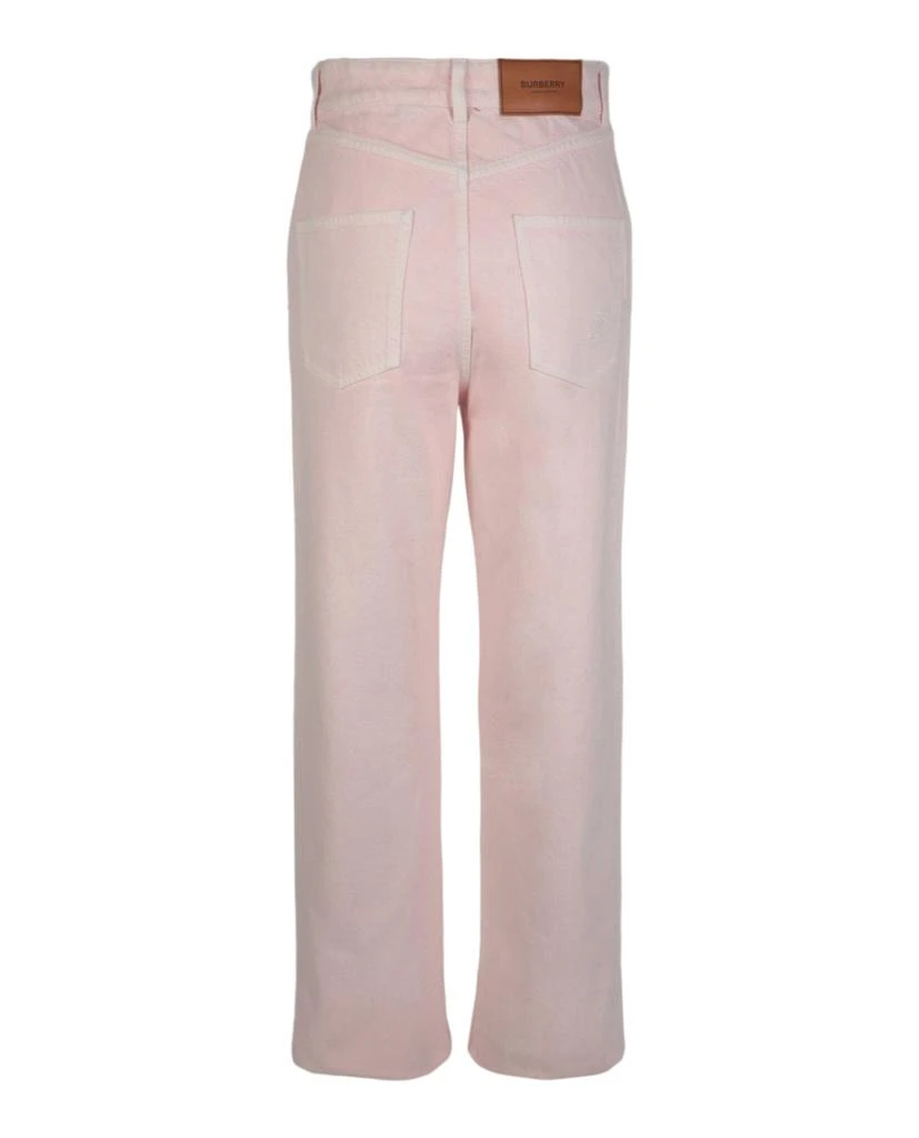 Burberry Logo-Patch Straight-Leg Jeans 2