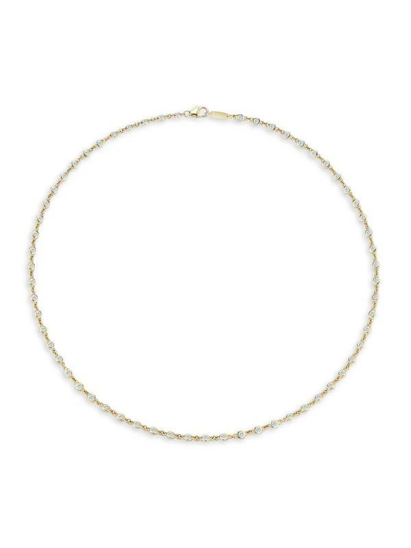 Nephora 14K Yellow Gold & 2.1 TCW Diamond Necklace 1