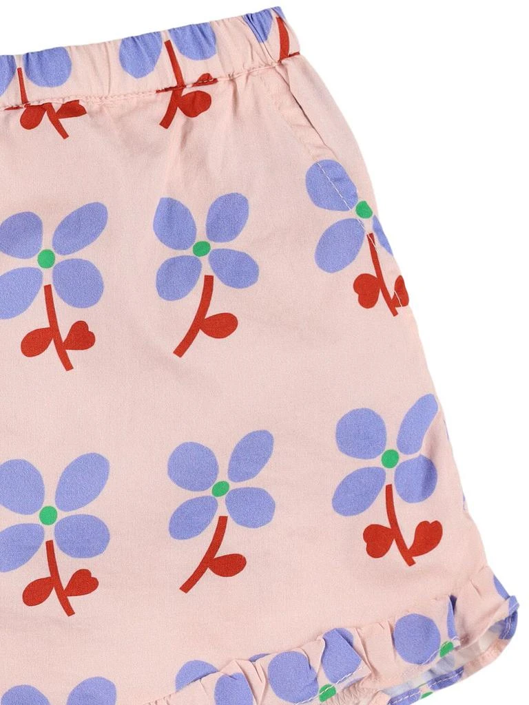 HELLO SIMONE Printed Cotton Shorts 1