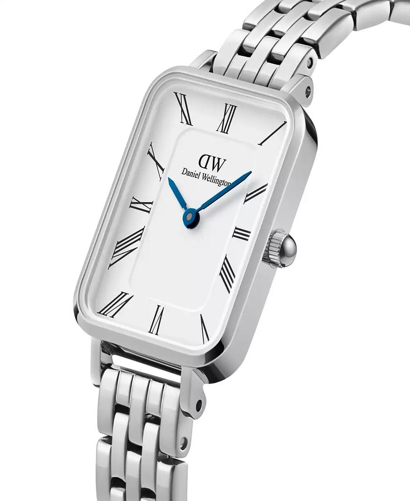 Daniel Wellington Unisex Analog Silver-Tone Stainless Steel Watch, 20mm
