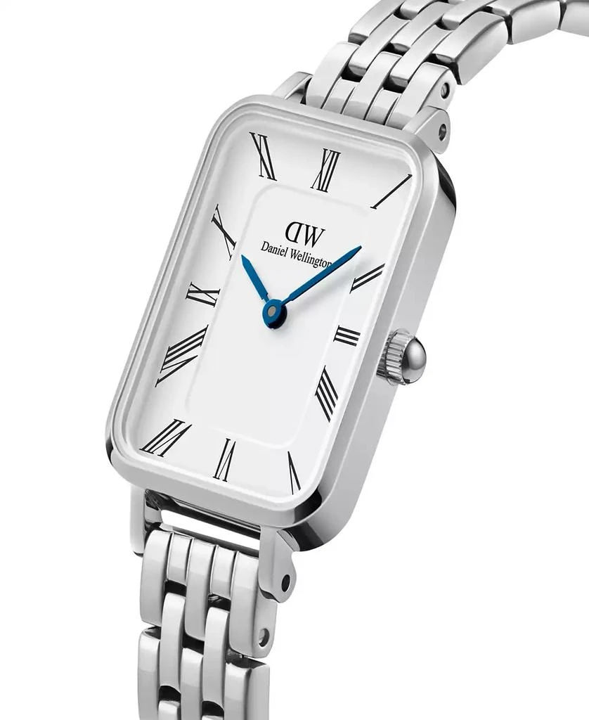 Daniel Wellington Unisex Analog Silver-Tone Stainless Steel Watch, 20mm 2