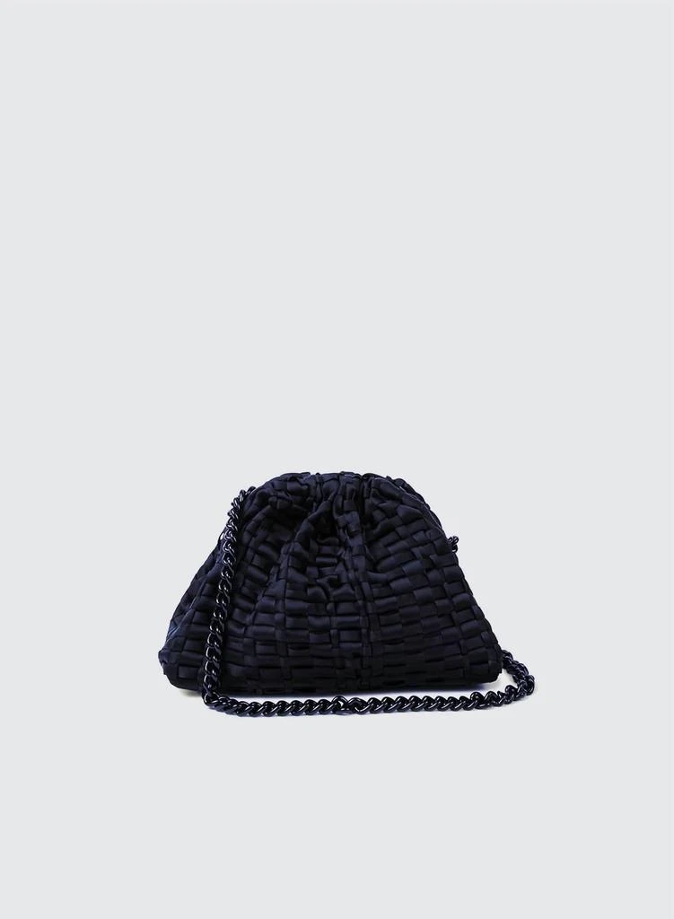 Maria La Rosa Women's Mini Game Clutch Bag In Navy 1