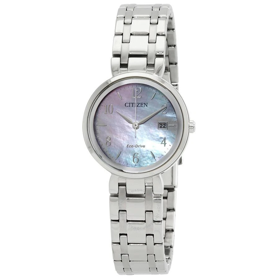 Citizen Eco-Drive Mother of Pearl Dial Ladies Watch EW2690-81Y 1