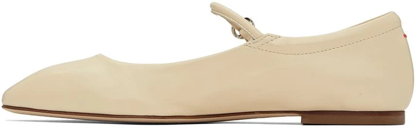 AEYDE Off-White Uma Ballerina Flats 3