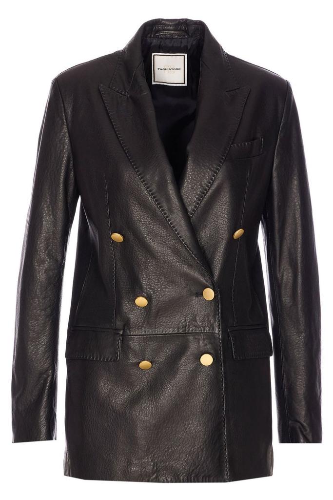 TAGLIATORE Short Leather Jacket georgia - Jackets - BeyondStyle