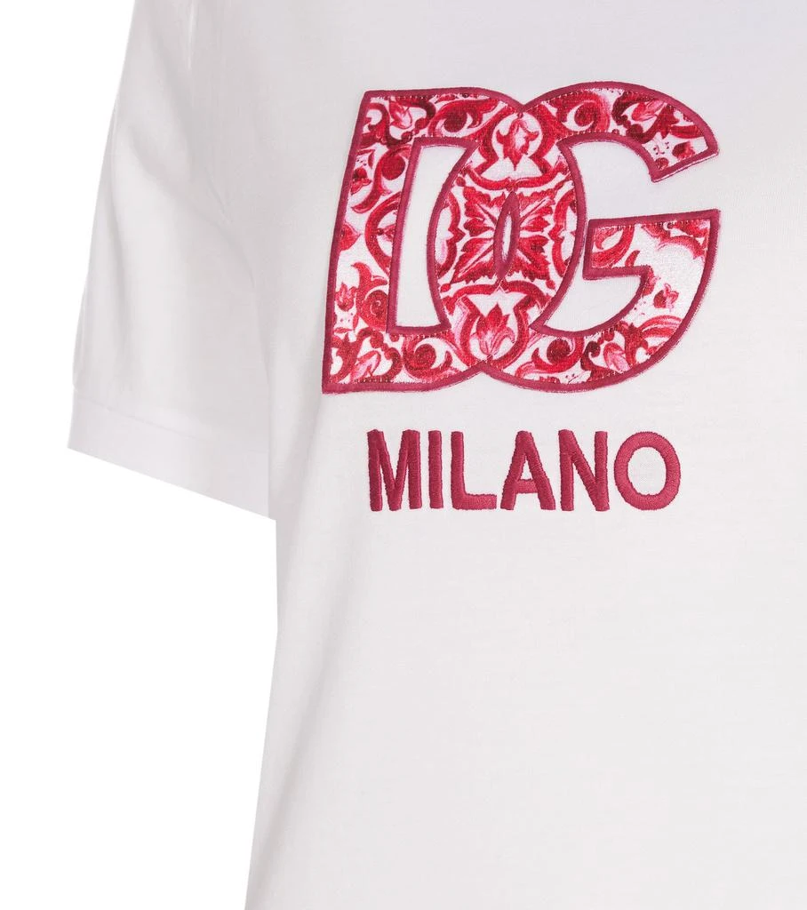Dolce & Gabbana Dolce & Gabbana DG Logo Patch Jersey T-Shirt 4
