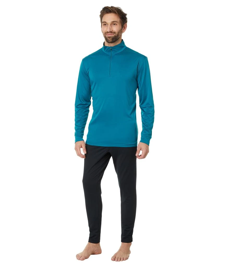 Hot Chillys Peach Skins Solid Zip-T 4