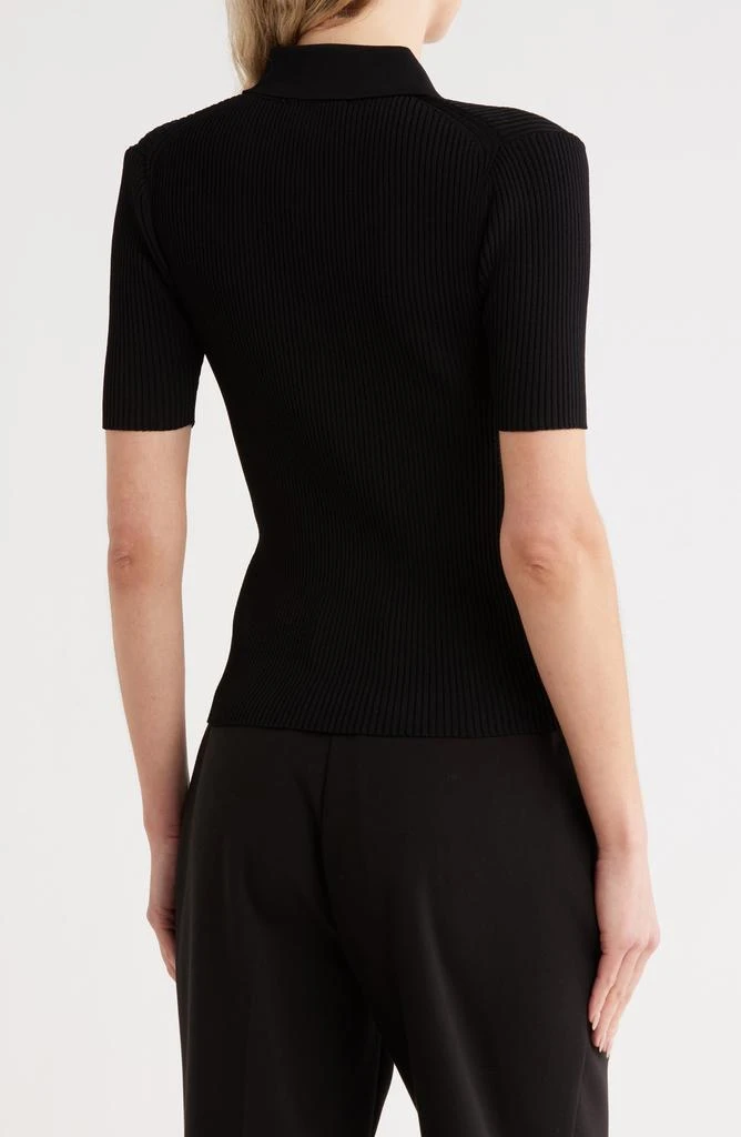 Jason Wu Ribbed Polo Sweater 2