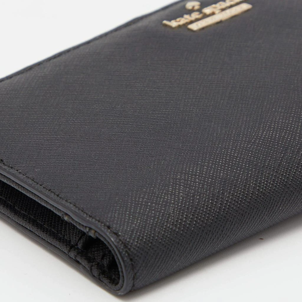 Kate Spade Kate Spade Black Leather Bifold Flap Wallet 12