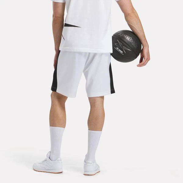 Reebok Basketball Satin and Mesh Shorts 3