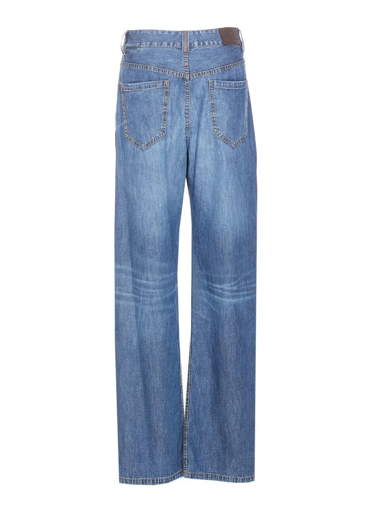 Brunello Cucinelli Brunello Cucinelli Logo Patch Boyfriend Jeans 2