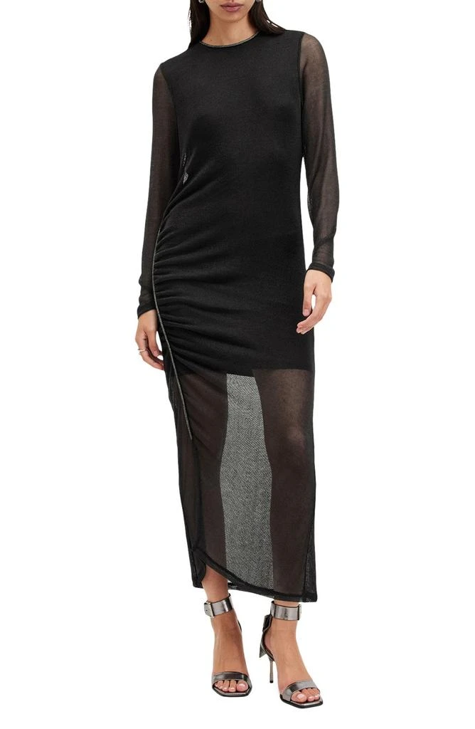 Nora Sparkle Long Sleeve Dress  On Sale Now with Up to 84% Off | Discover  Exclusive Deals & Savings at BeyondStyle  Authentic ALL SAINTS clothing| dresses|women|dress|female with Limited-Time Discounts, Free Shipping,