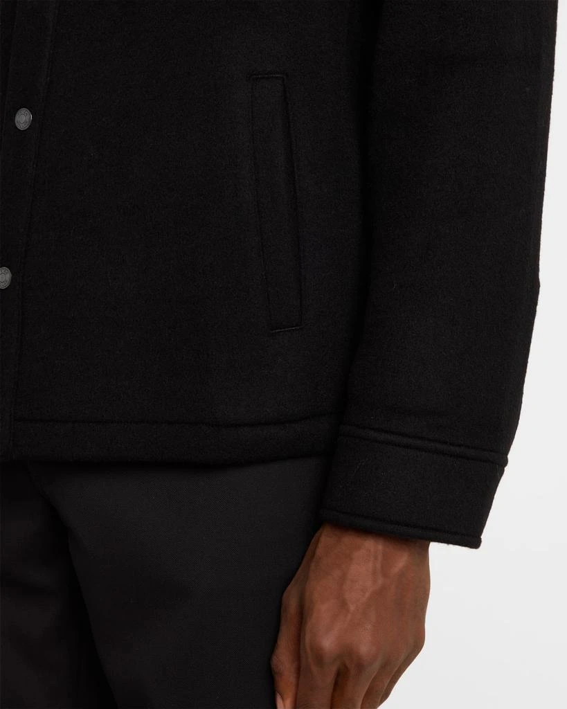 Peter Millar Men's Crown Flex Wool Fleece Shirt Jacket 5