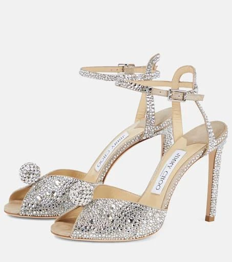 Jimmy Choo Sacora 100 embellished sandals 5