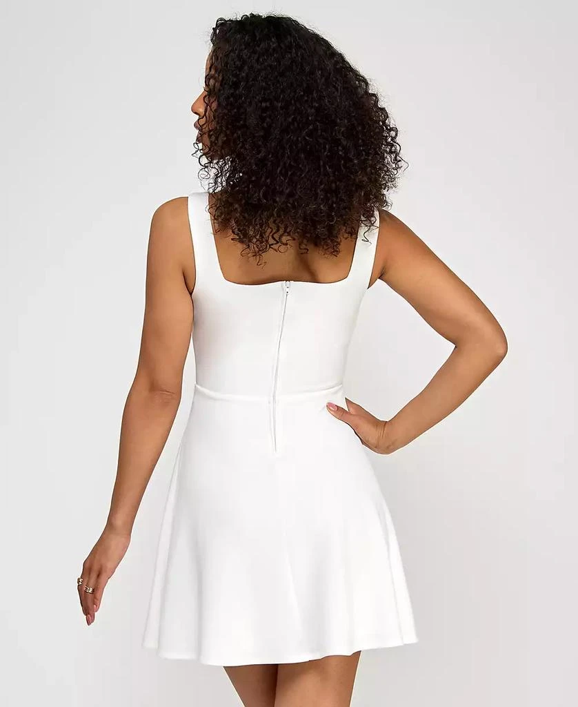 Emerald Sundae Juniors' Corset Fit & Flare Dress 3