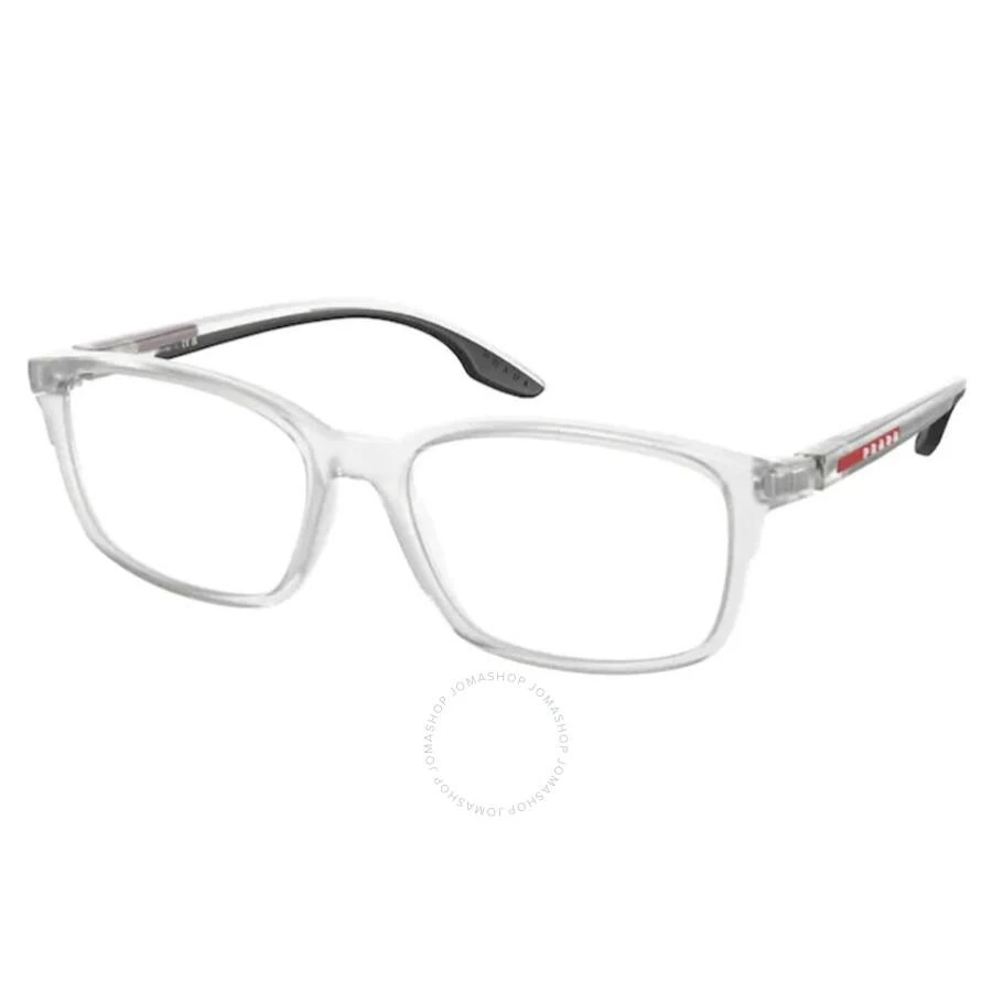 Prada Demo Rectangular Men's Eyeglasses PS 01PV 11H1O1 56 1