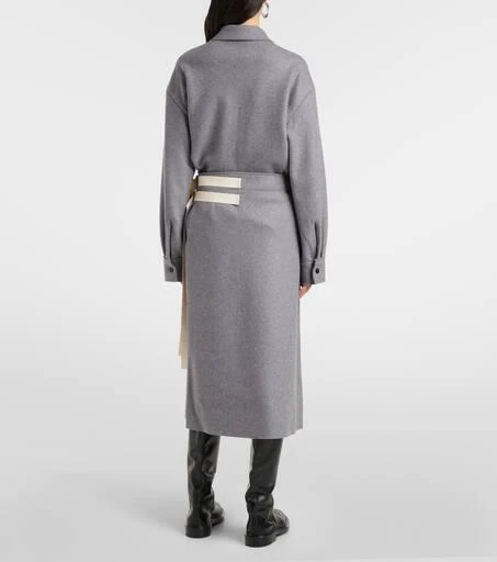 Jil Sander Wool-blend wrap skirt 3