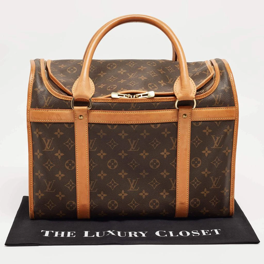 Louis Vuitton Louis Vuitton Monogram Canvas Dog Carrier 40 17