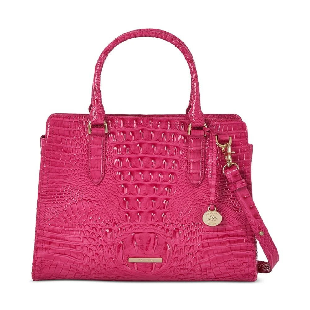 Brahmin Finley Leather Satchel 4