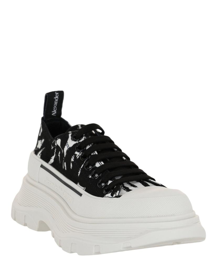 Alexander McQueen Tread Slick Graffiti Logo Sneakers