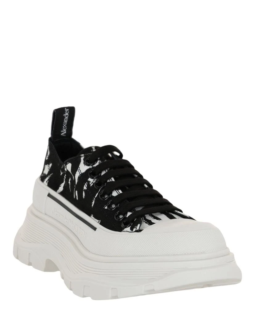 Alexander McQueen Tread Slick Graffiti Logo Sneakers 2